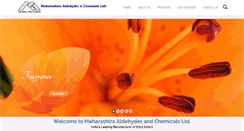 Desktop Screenshot of macl.co.in
